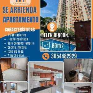 APARTAMENTO--BELÉN RINCÓN