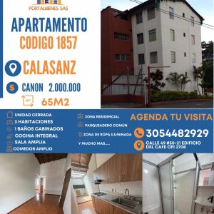 APARTAMENTO- CALASANZ