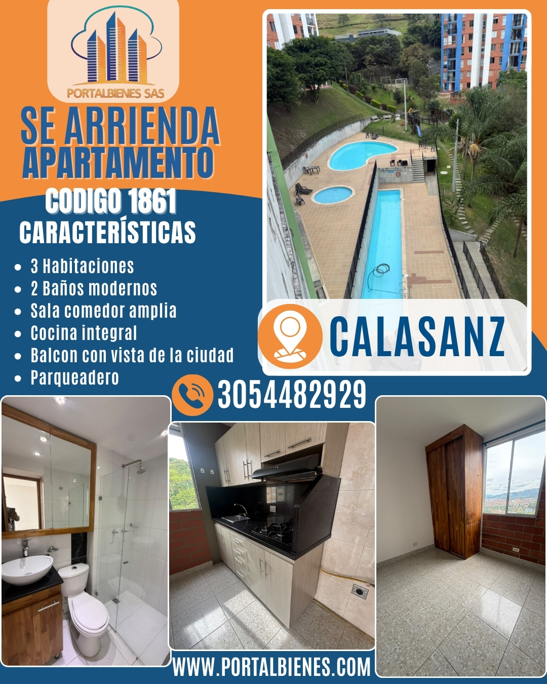 APARTAMENTO- CALASANZ PARTE ALTA